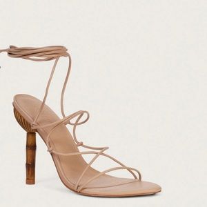 Cult Gaia heels size 7 nude